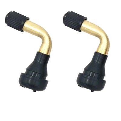 2pcs Tubeless Tyre Valve Stems Compatible with Electric Scooter Bike PVR70 60 50 45 Degree Air Tyre Valve Stem Compatible with Motorcycle Dirt Bikes (Color : PRV50)