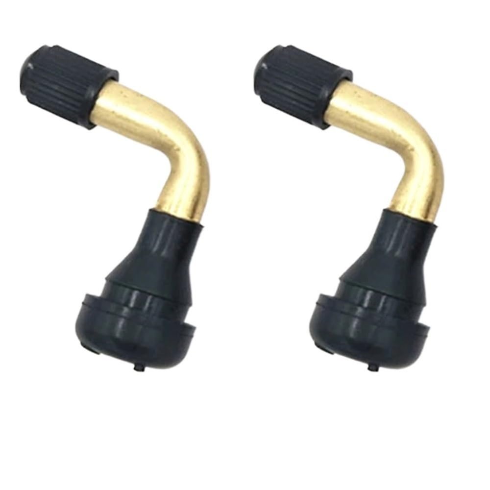 2pcs Tubeless Tyre Valve Stems Compatible with Electric Scooter Bike PVR70 60 50 45 Degree Air Tyre Valve Stem Compatible with Motorcycle Dirt Bikes (Color : PRV50)