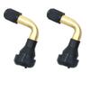 2pcs Tubeless Tyre Valve Stems Compatible with Electric Scooter Bike PVR70 60 50 45 Degree Air Tyre Valve Stem Compatible with Motorcycle Dirt Bikes (Color : PRV50) view 1