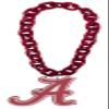 aminco Alabama Crimson Tide Fan Chain, Red