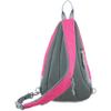 FUEL Soho Mini Crossbody Sling Backpack Adjustable One Strap Multi-Compartment for Work, Travel, Hiking, and Sports - Pink view 4
