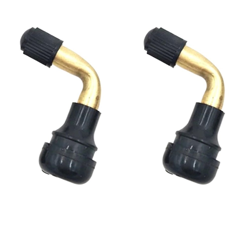 2pcs Tubeless Tyre Valve Stems Compatible with Electric Scooter Bike PVR70 60 50 45 Degree Air Tyre Valve Stem Compatible with Motorcycle Dirt Bikes (Color : PRV60)