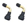 2pcs Tubeless Tyre Valve Stems Compatible with Electric Scooter Bike PVR70 60 50 45 Degree Air Tyre Valve Stem Compatible with Motorcycle Dirt Bikes (Color : PRV60) view 1