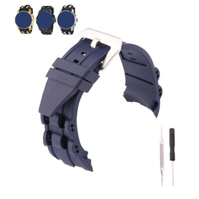 MMBAY Rubber 26MM Watch Bands Replacement Fit for Invicta Pro Diver 6977 6981 6983 6985 6995 21930 90082 17887 22309 Silicone Strap Wirstband for Men and Women Waterproof Bracelet Watch accessories,