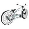 Tracer Siena Stretch Beach Cruiser Bike for Adults,Chopper Style with 1/3/7 Speed, Alloy Fat Rims and Fat Tires. (7 Speed Regular, Gray) view 3