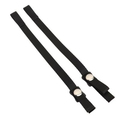 VGEBY 2Pcs Adjustable Hockey Helmet Chin Strap - Black, Half Size - Adults - Hockey Players