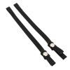 VGEBY 2Pcs Adjustable Hockey Helmet Chin Strap - Black, Half Size - Adults - Hockey Players