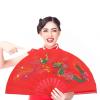 Alomejor Tai Chi Fan, Traditional Design Bamboo Fan Bamboo Construction for Tai Chi Practitioners Martial Artists Dancers Fitness Enthusiasts view 3