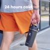 Hydro Flask Shaker Bottle  Insulated Stainless Steel Gym Bottle for Pre Workout & Protein 24 Oz Indigo Blue view 4