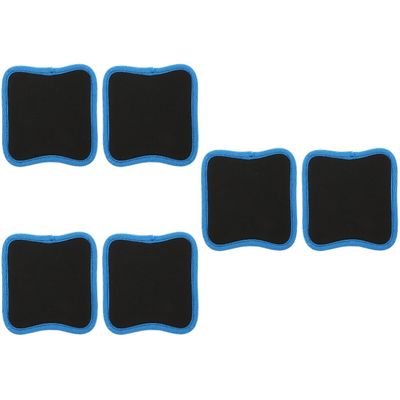 Sosoport 3pairs Workout Hand Pad Fitness Grip Pads for Weightlifting Powerlifting and Cross Training Soft and Palm Design Sweat-Absorbing Material