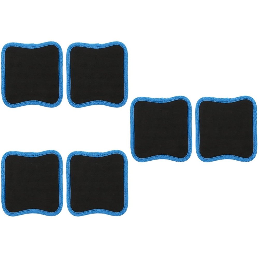 Sosoport 3pairs Workout Hand Pad Fitness Grip Pads for Weightlifting Powerlifting and Cross Training Soft and Palm Design Sweat-Absorbing Material