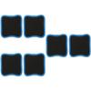 Sosoport 3pairs Workout Hand Pad Fitness Grip Pads for Weightlifting Powerlifting and Cross Training Soft and Palm Design Sweat-Absorbing Material view 1