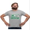 Medium Oxford Mens I Love Green Bay Wisconsin Outline T-Shirt view 1