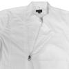 Chef Code Zip Front Cool Breeze Chef Coat, Short Sleeves (White, 3X-Large) view 3