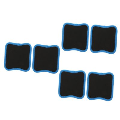 VANZACK 3pairs Grip Pads for Weightlifting Exercise Hand Pad Gym Hand Workout Grips Callus Protection