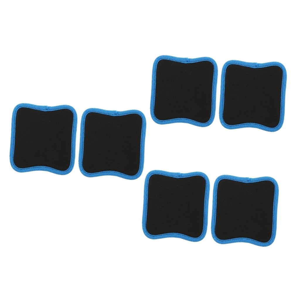 VANZACK 3pairs Grip Pads for Weightlifting Exercise Hand Pad Gym Hand Workout Grips Callus Protection