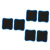 VANZACK 3pairs Grip Pads for Weightlifting Exercise Hand Pad Gym Hand Workout Grips Callus Protection view 1