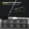 Flysocks Golf Rangefinder with Slope, 1200 Yards Laser Range Finder, 7X Magnification, Rechargeable Range Finders Golfing with Flagpole Lock Vibration, Magnetic Strip, Golf Accessories for Hunting view 2