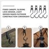VANZACK 12pcs Pop up Tent Canopy Clips Outdoor Tent Clip Tarp Canopy Clamp Hanging view 3