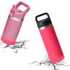 Acemoo Safer Boot Sleeve for Yeti Rambler Jr. 12 oz and Rambler 12 oz 18 oz, Silicone Protection for Yeti Rambler Bottle - Dishwasher Safe view 2
