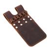 Kisangel Outdoor Leather Arrow Bag Waist Arrow Holder for Craftsmanship for Archery Practice and Hunting