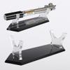 HHUXIUE Lightsaber Stand - Acrylic Display Holder for Lightsaber, Sword & Knife - Transparent & Black view 3