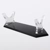 HHUXIUE Lightsaber Stand - Acrylic Display Holder for Lightsaber, Sword & Knife - Transparent & Black view 4