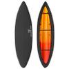 Explore Land Waterproof Kayak Cover - Fade Resistiant 600D Heavy Duty Canoe Dust Storage Cover Suitable for 12.3-13.5ft Kayak, Black view 1