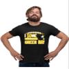 3X-Large Black Mens I Love Green Bay Wisconsin Outline T-Shirt view 1