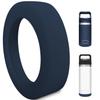 Acemoo Silicone Boot Sleeve for YETI Rambler Jr. 12 oz and Rambler 12 oz 18 oz, Safer Protection for YETI Rambler Bottle, Navy - Dishwasher Safe view 1