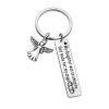 ZQEOU Loss Of Daughter Sympathy Gifts Daughter Memorial Jewelry For In Memory Of Daughter Jewelry Daughter Rememberance Gift Bereavement Jewelry For Loss Of Beloved Keychain view 1