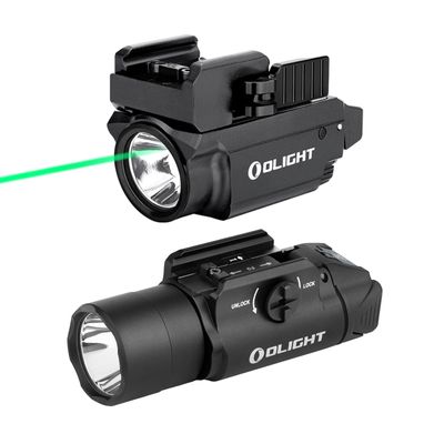 OLIGHT Baldr Mini 600 Lumens Rechargeable Weaponlight Bundles PL Turbo 800-Lumen 515 Meters Long-Range Tactical Flashlight