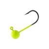 Temorah Fly Tying Jig Heads (Fluorescent Chartreuse, 1/8 OZ 50PCS) view 1
