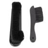 Billiard Table Maintenance Set, 9in & 8.5in Pool Table and Rail Brushes, Wood Handle Cleaning Tools for Billiard Enthusiasts view 1