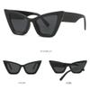 MUTYNE Cat Eye Women Sunglasses Vintage Fashion Sun Glasses Shades Luxury Female UV400,Black,One size view 2