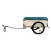 Bike Trailer Foldable Bicycle Trailer with Detached Cover Aluminum Anti-Rust Steel Frame and Universal Trailer Hitch Bike Cargo Trailer for Moving Houses, Camping and Shopping view 1