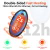 Hand Warmers Rechargeable 2 Pack, 4000mAh Long Warmth Hand Warmer, 3 Levels Long Lasting Reusable Handwarmer for Outdoors Camping, Hunting, Camping, Golf view 4