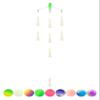 BLUEWING 18" Upgraded Fishing Spreader Bar Starboard Walker Offshore Trolling Spreader Bar with 6" Bulb Squids and 316 Stainless Steel Rod for Wahoo Tuna Marlin Mahi Mahi, Luminous view 1