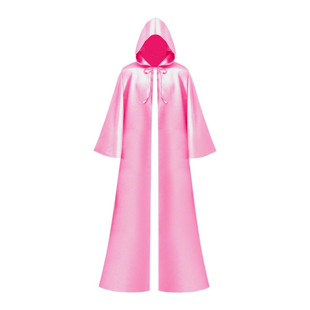 Aosekaa Halloween Jedi Protector Robe Cosplay Cloak, Hooded Costume Cape for, Adult & Kids, Full-Length Outfit for Parties & Imaginative Play