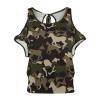 Beautiful Camouflage Horse Womens Cold Shoulder Tops Summer Tunic Short Sleeve Shirt Tee Blouses view 3