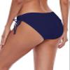 Ocean Blues Women's Navy Blue Mid Waisted Bikini Bottom Drawstring Bathing Suit Size XX-Large view 3