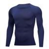 compression shirt Tight fitting shirt, men's long sleeved, sports bottom shirt, water sports bottom shirt(A1,Small) view 1