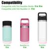 Acemoo Safer Boot Sleeve for YETI Rambler 12 oz 18 oz Accessories, Silicone Protection for YETI Rambler Jr 12 oz Kids Bottle - Dishwasher Safe view 3
