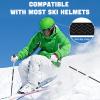 COOLOO Snow/Ski Goggles, Snowboard Goggles for Men Women Youth -OTG, Magnetic Lens Frameless Anti Fog 100% UV Protection view 3