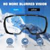 COOLOO Snow/Ski Goggles, Snowboard Goggles for Men Women Youth -OTG, Magnetic Lens Frameless Anti Fog 100% UV Protection view 4