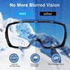COOLOO Snow/Ski Goggles, Snowboard Goggles for Men Women Youth -OTG, Magnetic Lens Frameless Anti Fog 100% UV Protection view 4