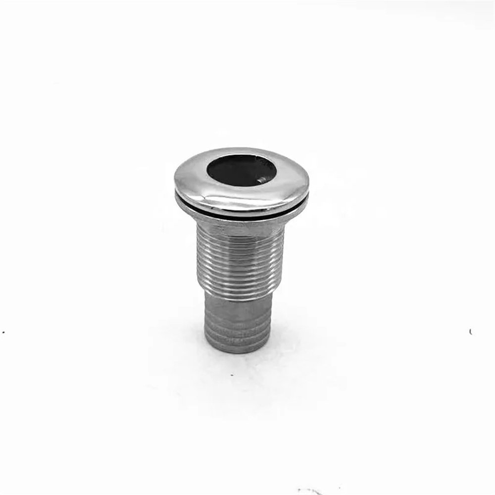 316 Stainless Steel Thru Hull Fitting Outlet Drain for 3/4" or 1" Hose Pipe Boat Accessories (Color : 20mm)