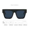 MUTYNE Fashion Square Sunglasses Women Luxury Retro Men Trending Blue Purple Beige Sun Glasses Shades UV400,brown,One size view 2
