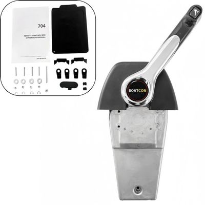 Boatcon 704 Single Binnacle Remote Control Box 704-48205-P1 Console Top Mount For Yamaha Outboard Engine Push To Open