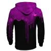 Ymosrh Black Hoodie Men, Graphic Print Long Sleeve Drawstring Hoodie Pullover Sweatshirt with Streetwear Hoodie Sweaters for Men Hoodie Sudadera Con Capucha para Hombre Hoodie Sweaters (4XL, Pink) view 4